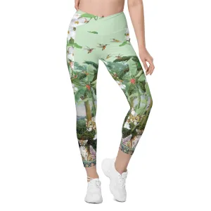 Adonai Crossover leggings with pockets