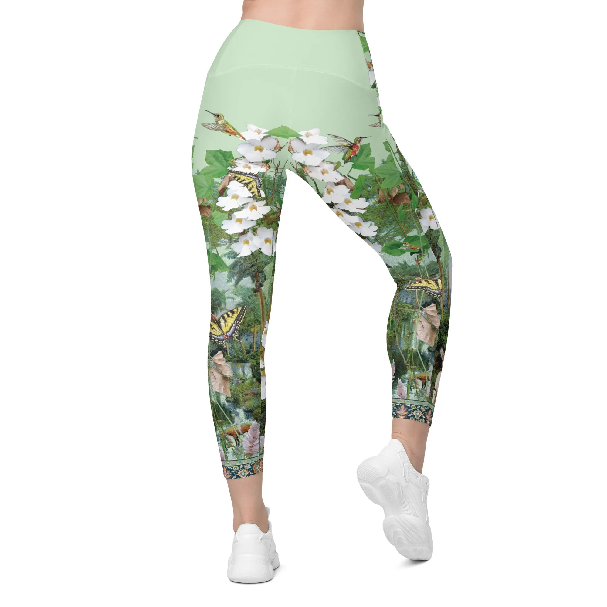 Adonai Crossover leggings with pockets