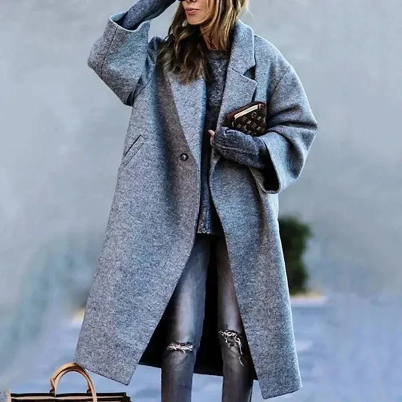 Aurora - Elegant Lapel Coat