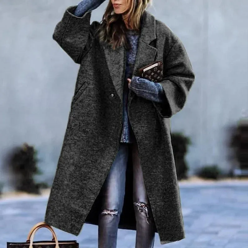 Aurora - Elegant Lapel Coat