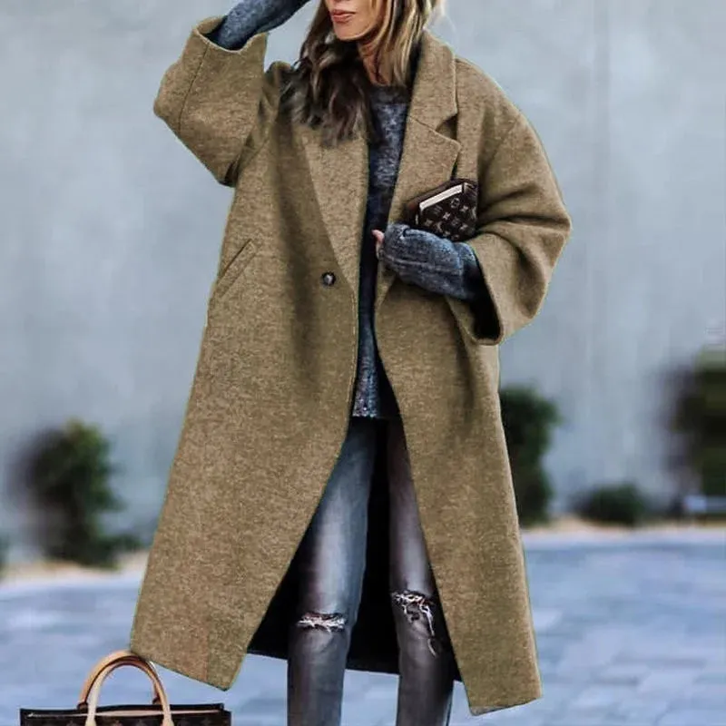 Aurora - Elegant Lapel Coat