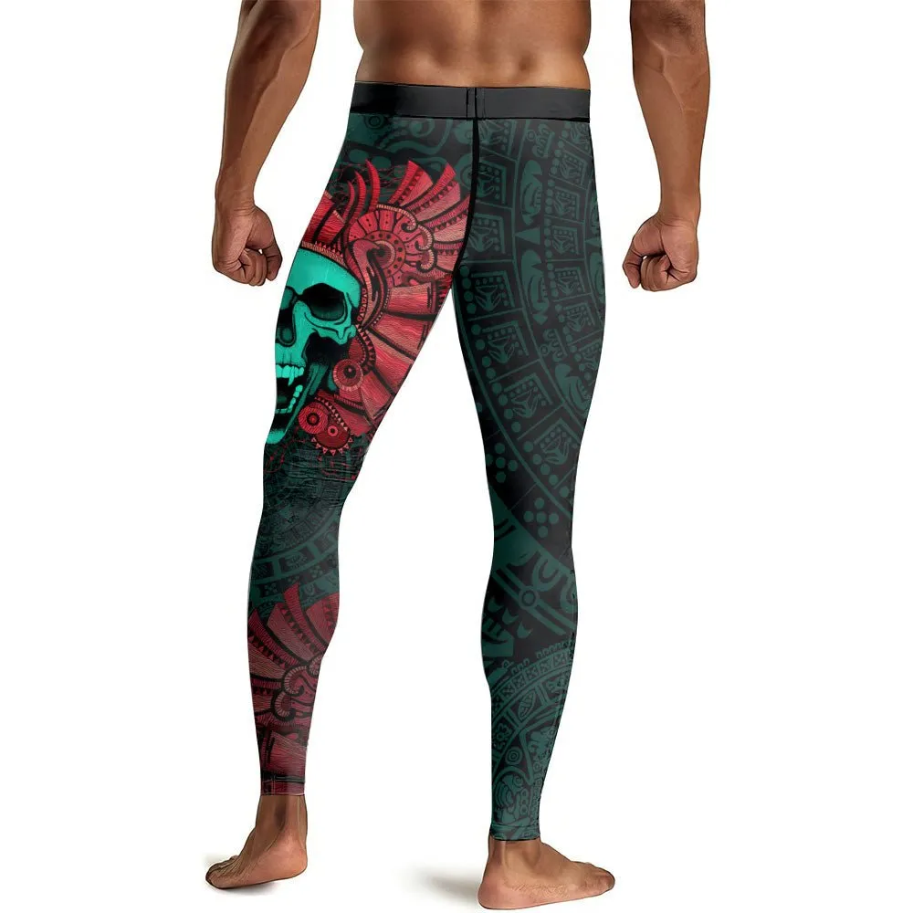 Aztec Heritage Men's Compression Leggings