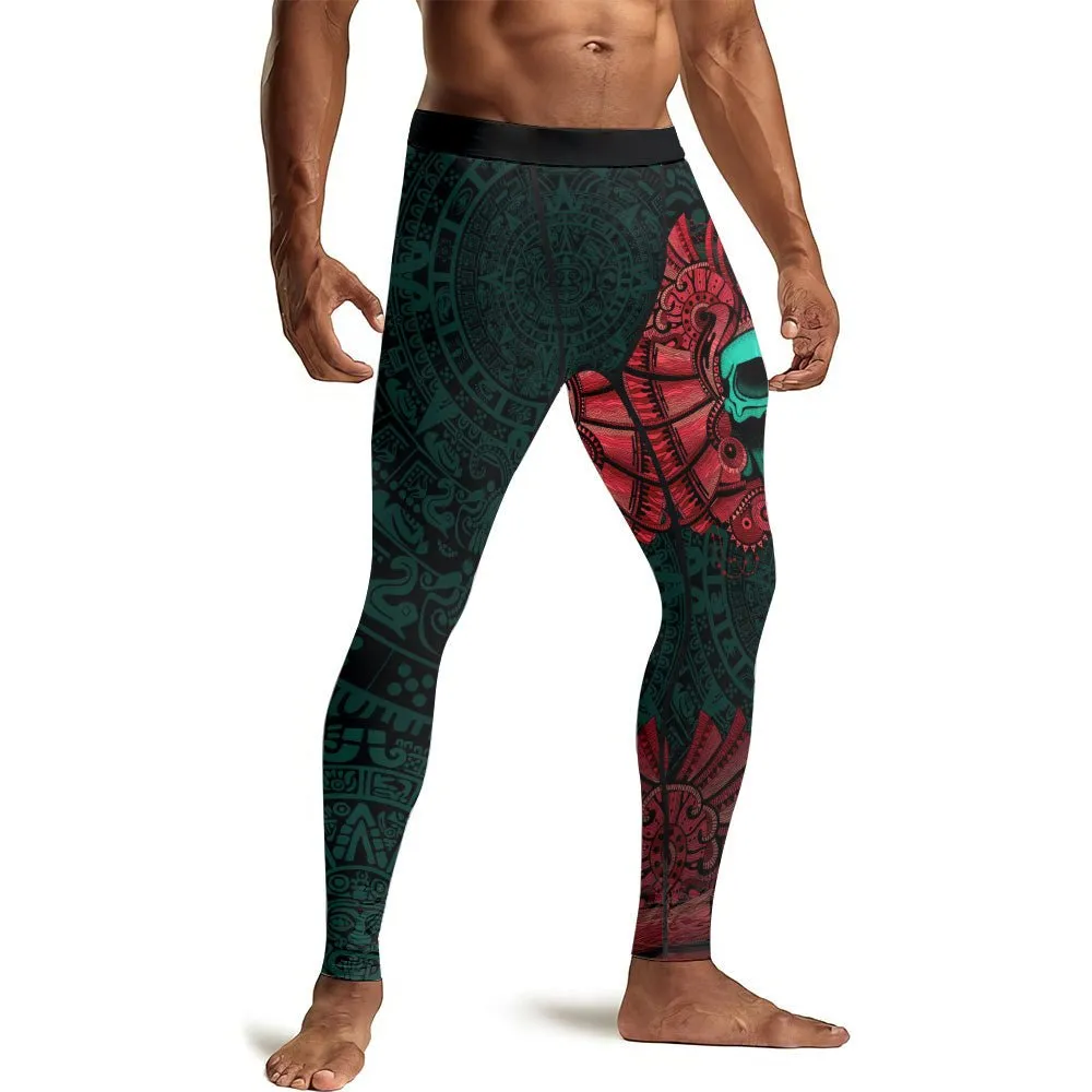 Aztec Heritage Men's Compression Leggings