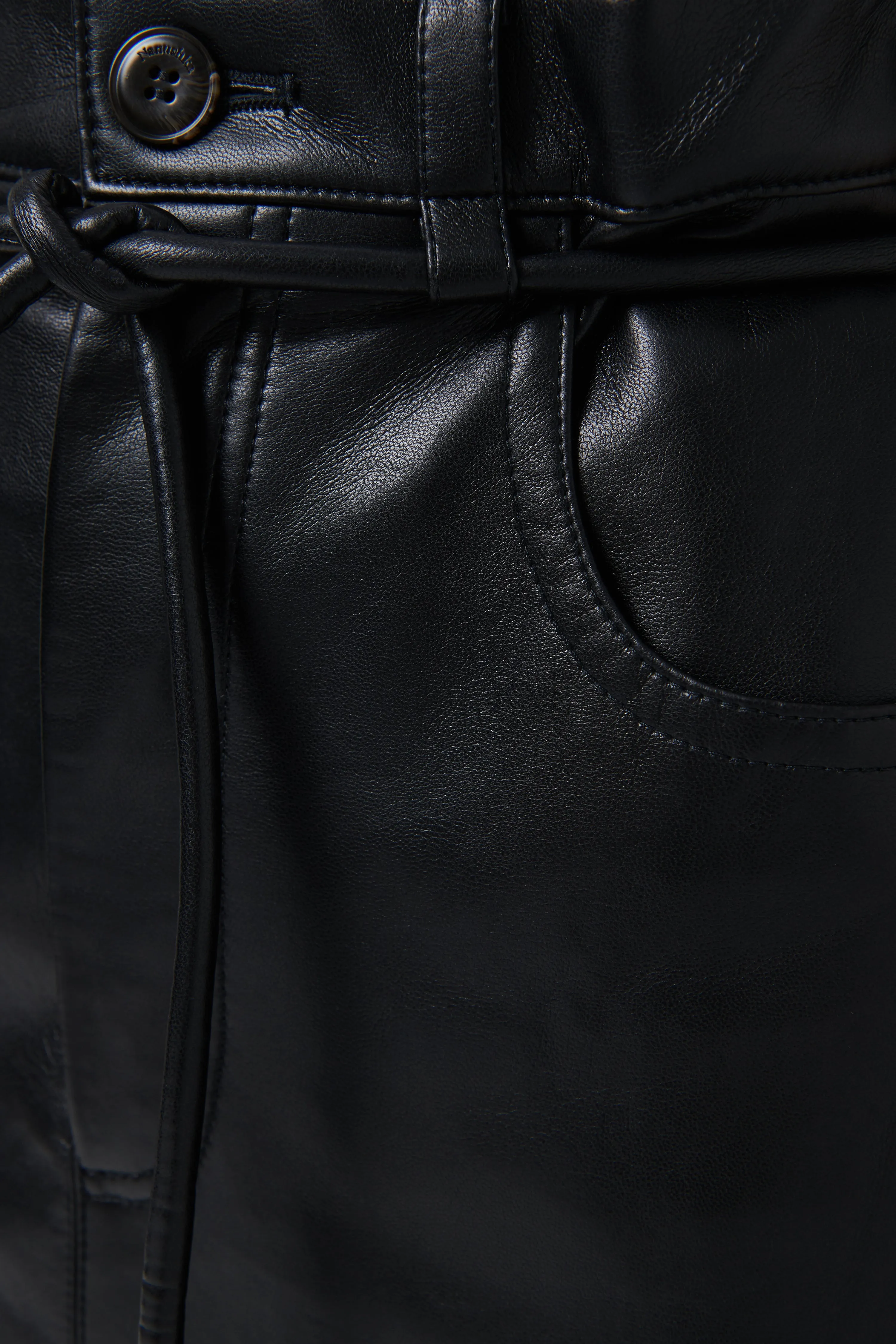 Black Kadence High Waist Midi Skirt
