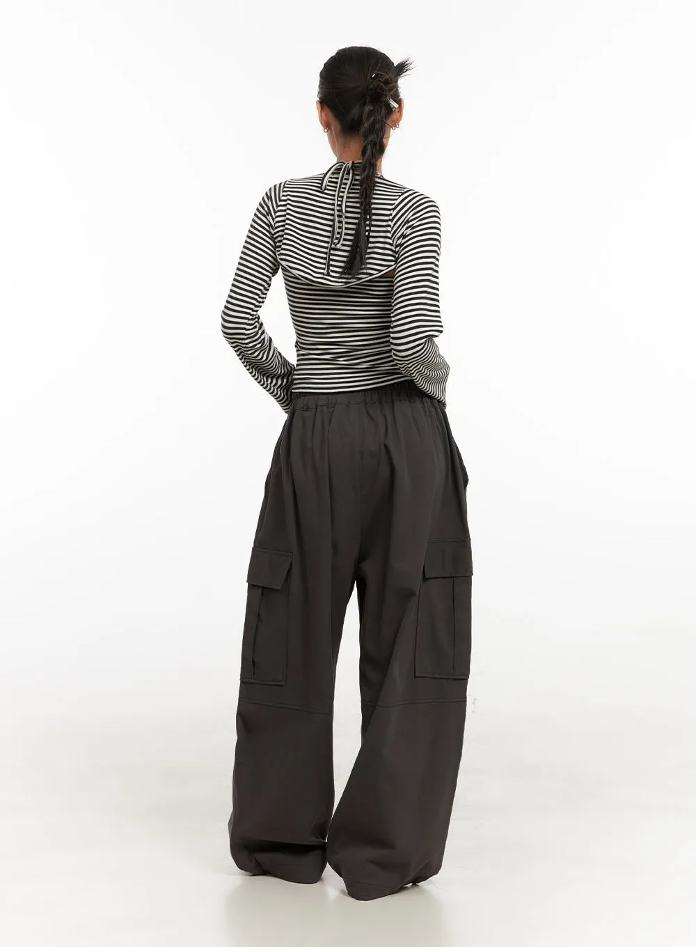 Cargo Chic Cotton Pants CD410