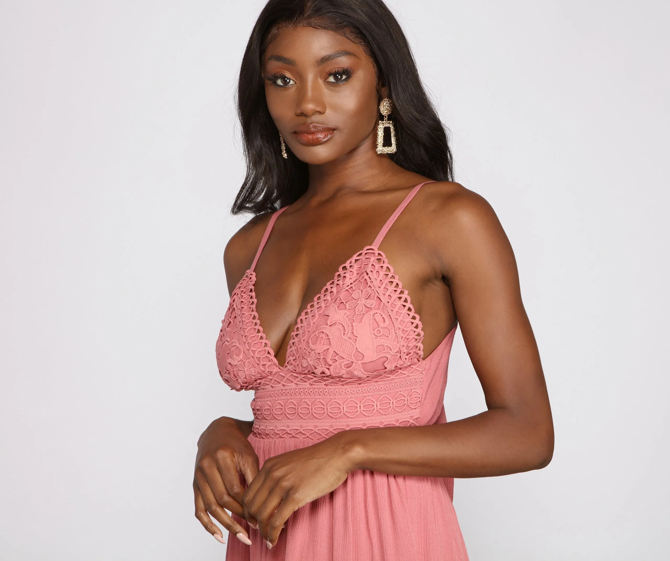 Casual Cutie Stylish Linen Skater Dress