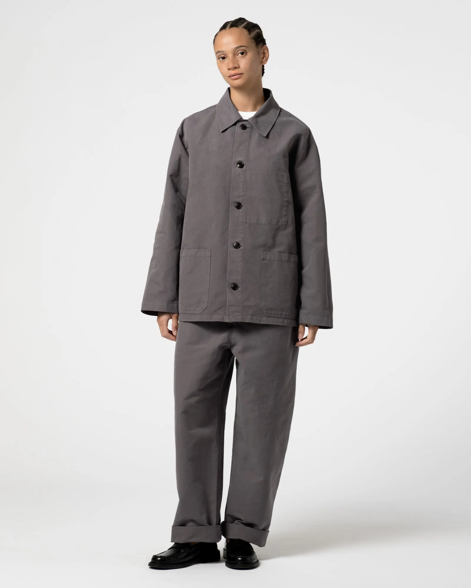 Coach Jacket Nebraska Cotton Charcoal