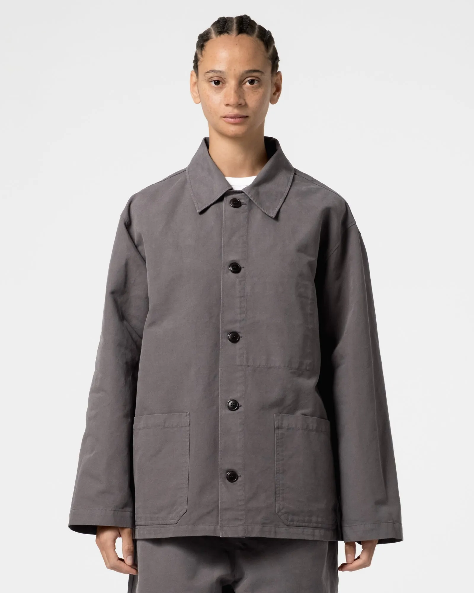 Coach Jacket Nebraska Cotton Charcoal