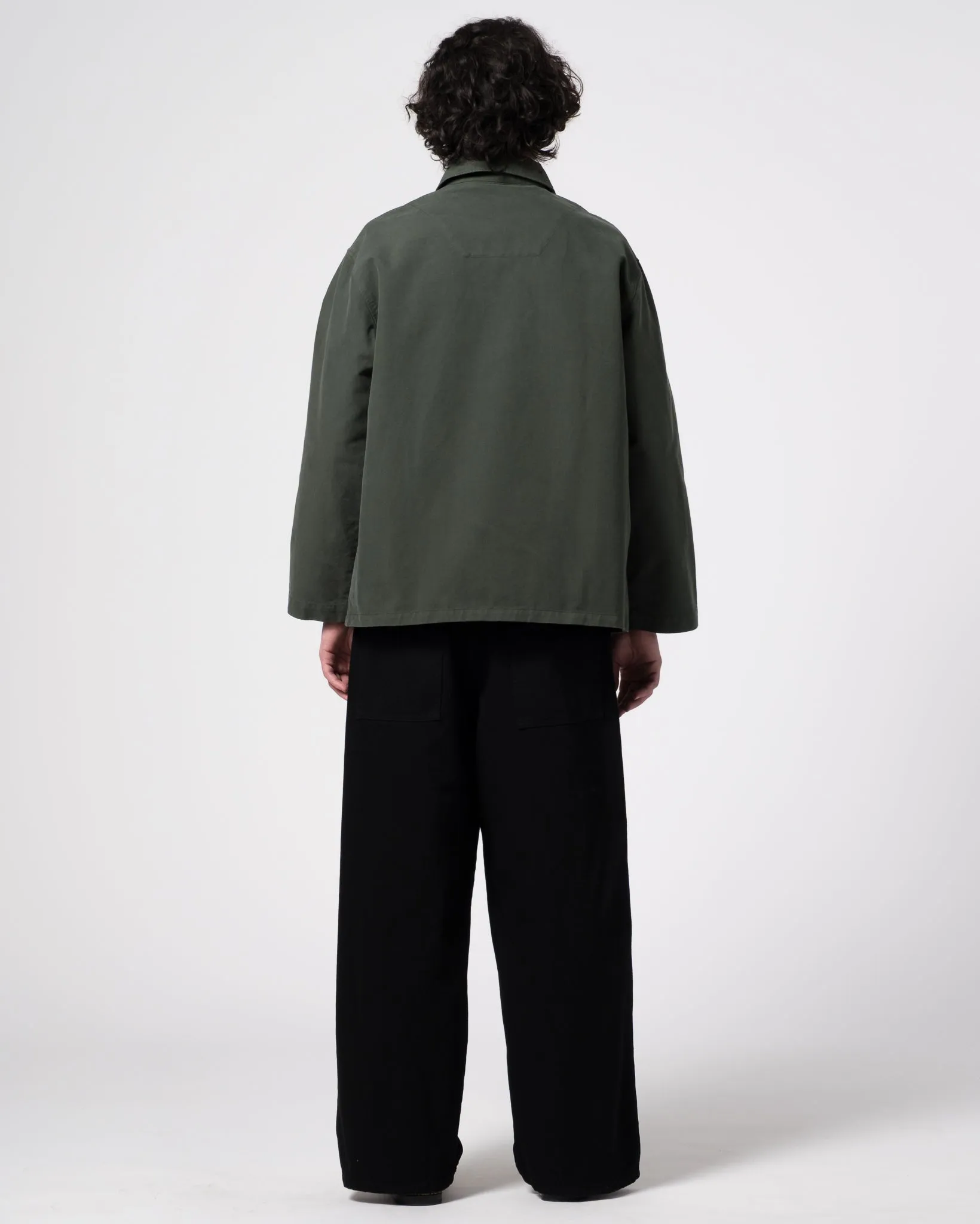 Coach Jacket Nebraska Cotton Forest Green