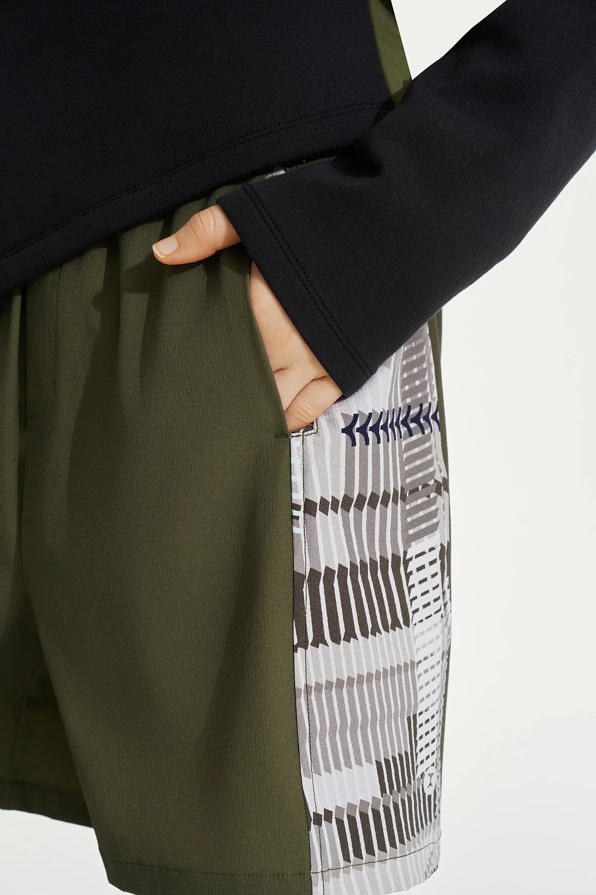 Colour Blocking 2 in 1 Pants
