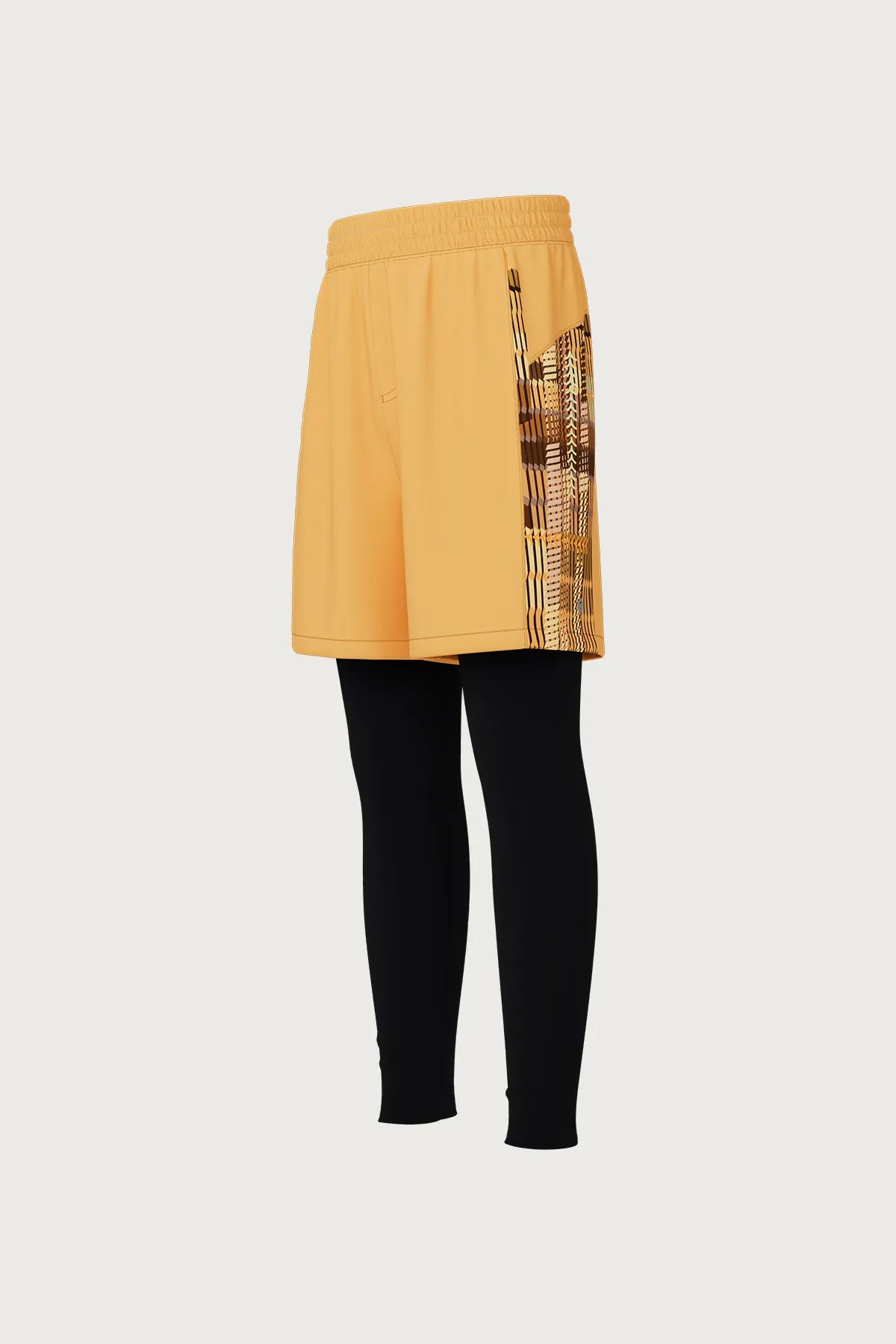 Colour Blocking 2 in 1 Pants