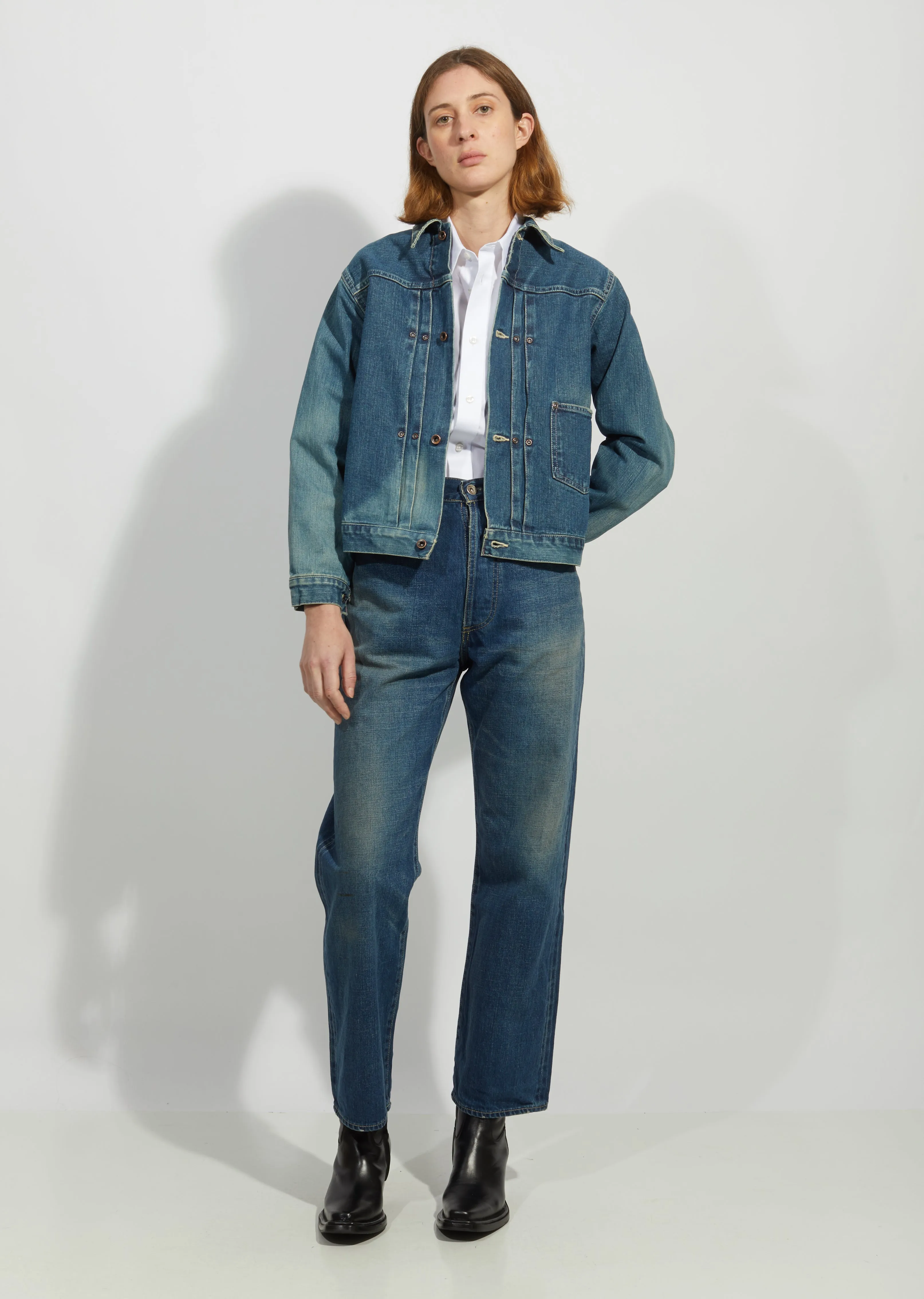 Copper Rivet Denim Jacket