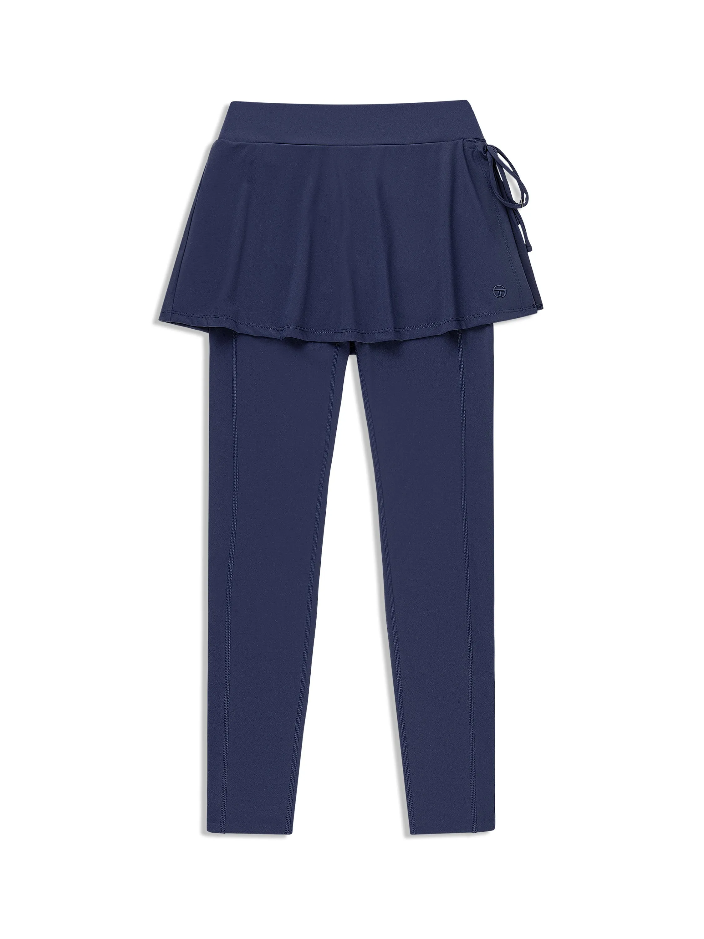 Delfina Leggings w/Skirt- Maritime Blue