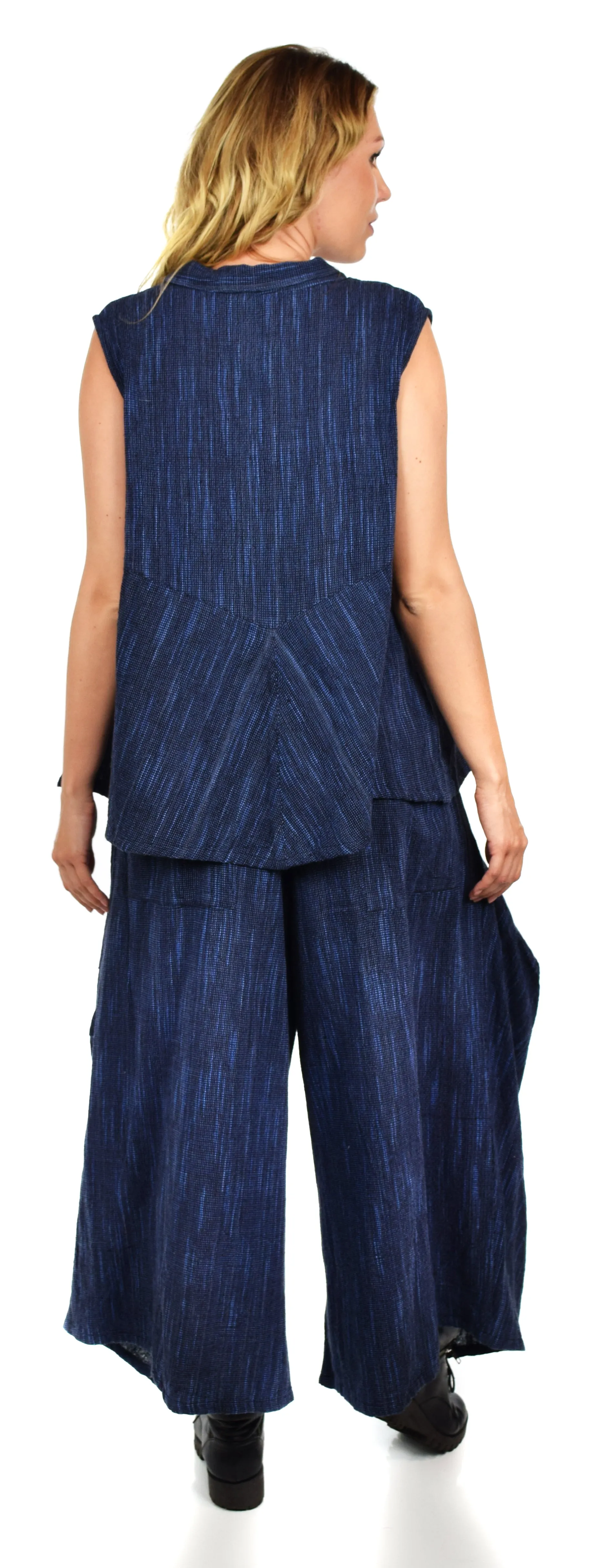 Designer Pant set, Cotton Pant Set , Lagenlook Pant Set, Slub Cotton Pants set, Women Pant Set, Boho Pant Set, Relaxed pant set