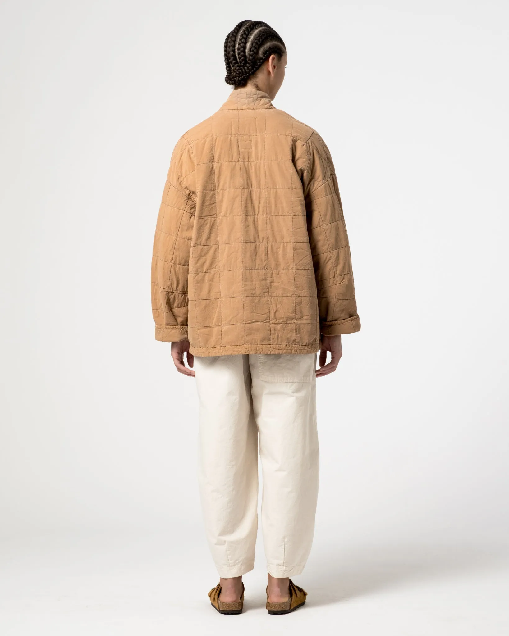 Edo Jacket Cotton Quilt Almond