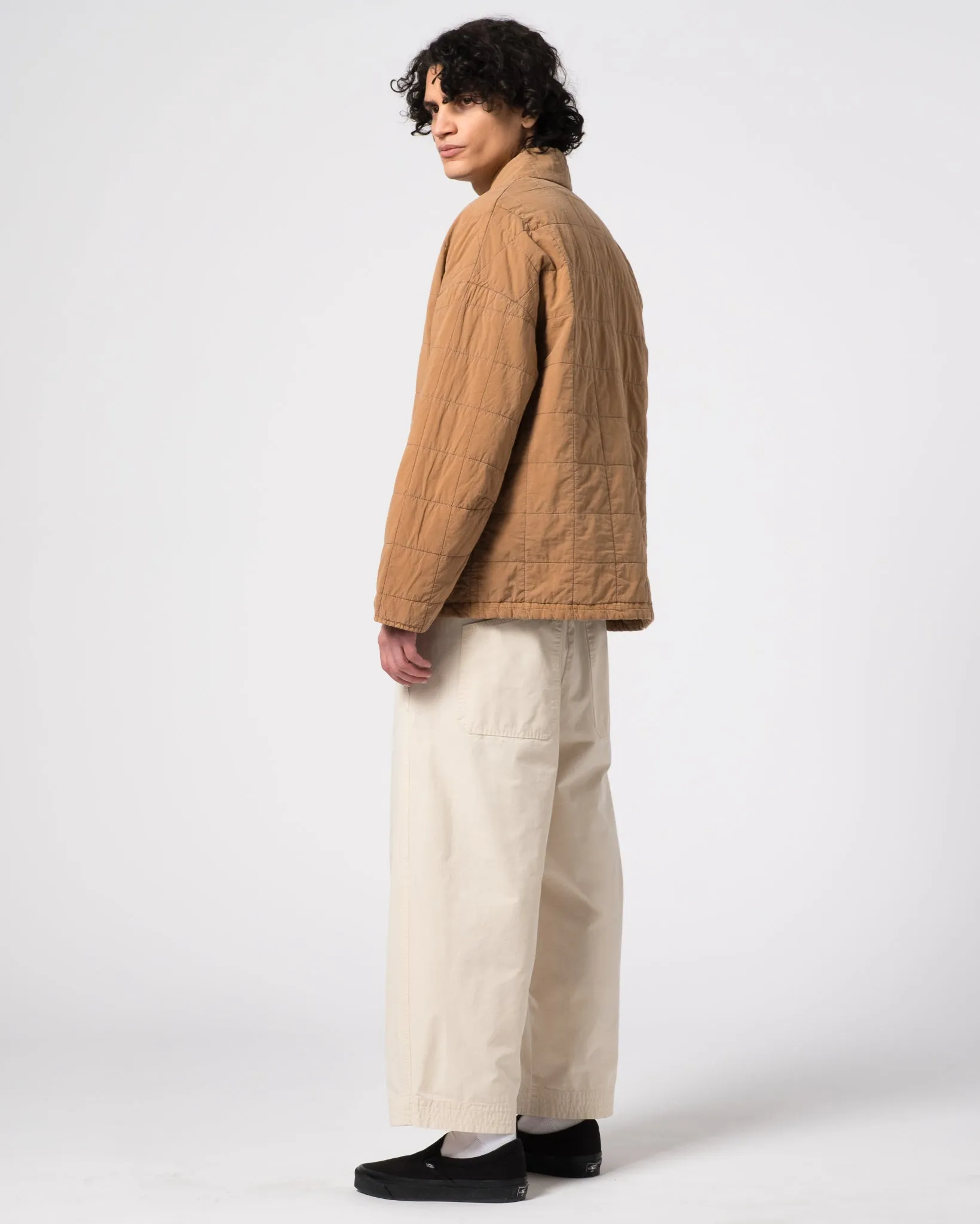 Edo Jacket Cotton Quilt Almond