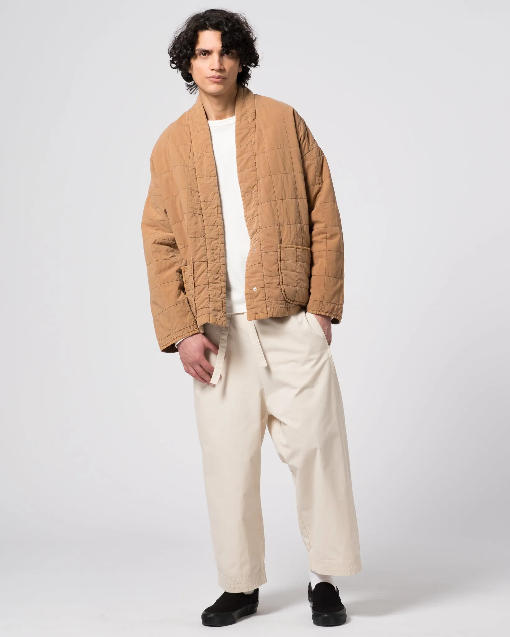 Edo Jacket Cotton Quilt Almond