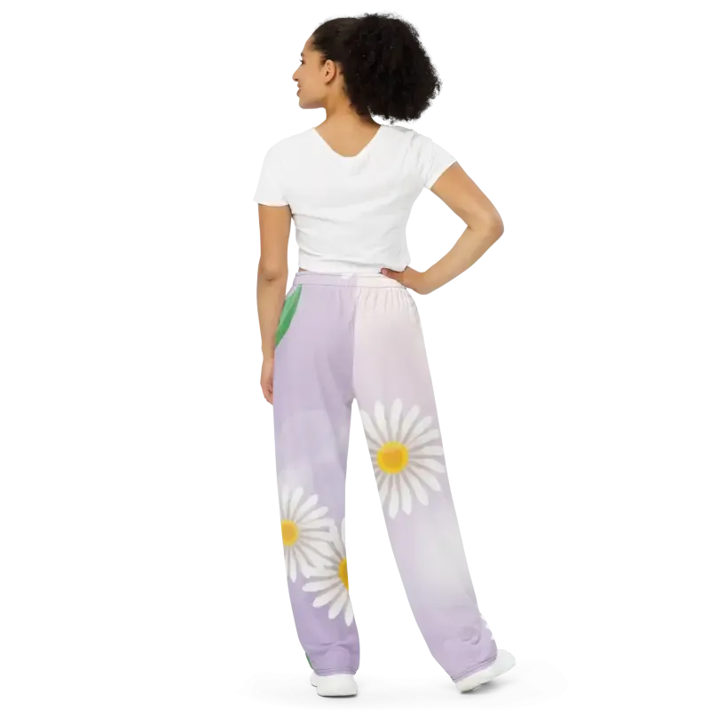 Elevate your Vibe with Floral Wide Leg Pants