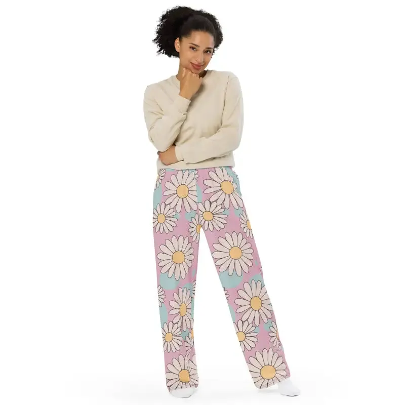 Elevate your Vibe with Floral Wide Leg Pants