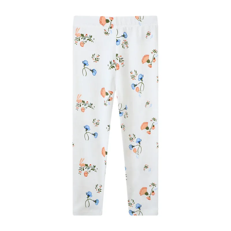Full Print Girls' Trousers