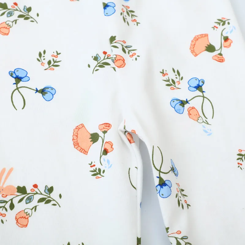 Full Print Girls' Trousers
