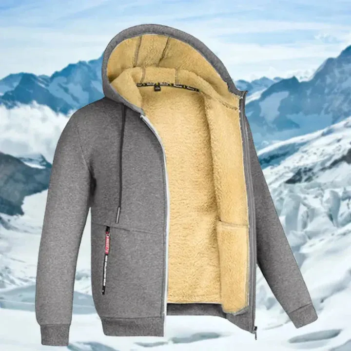 Gilben - Veste d'hiver pour hommes avec capuche et polaire