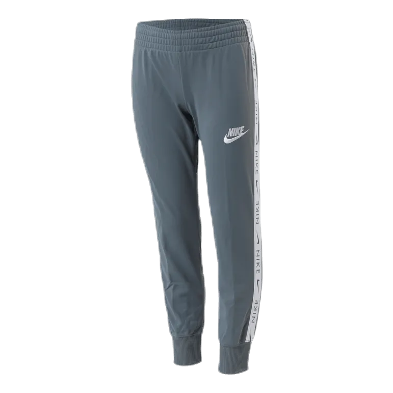 Girls Track Suit Tape  White/Grey