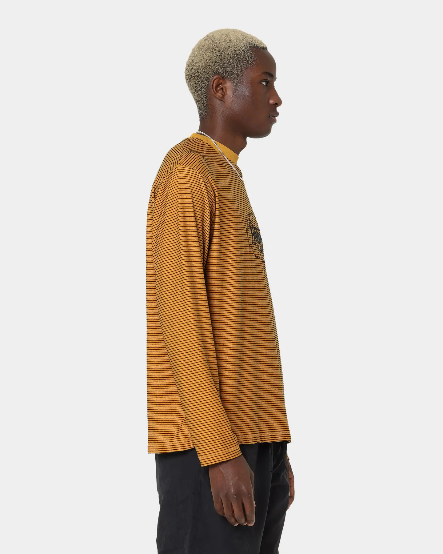 Honor The Gift Lo-Fi Long Sleeve T-Shirt Mustard