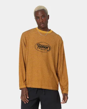 Honor The Gift Lo-Fi Long Sleeve T-Shirt Mustard
