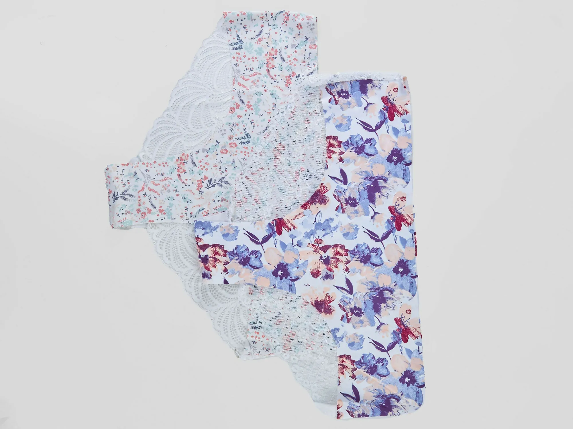 Invisible 2pk Hipster Panty - Floral