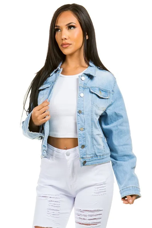 Light blue DENIM JACKET