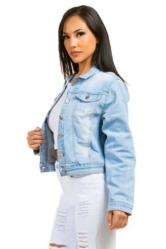 Light blue DENIM JACKET