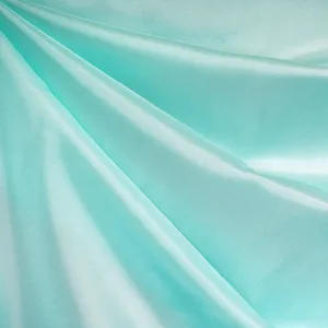 Light Weight Bemberg Lining Solid Aqua