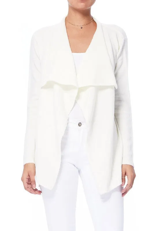 Mak Draped Stylish Cape Sweater Cardigan