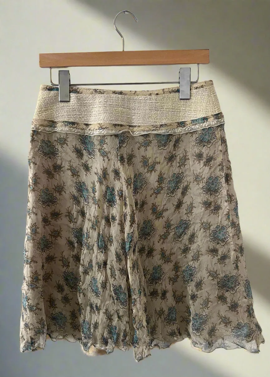 MAX & Co Boho Silk Skirt
