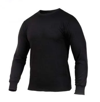 MilSpec Midweight Thermal Knit Top Black