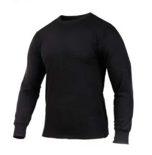 MilSpec Midweight Thermal Knit Top Black