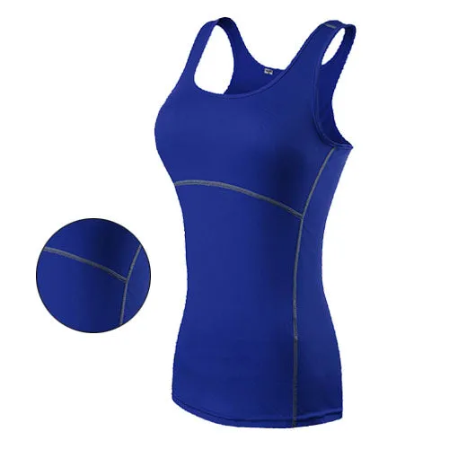 New Yoga Tops Women - Fitted- Solid color