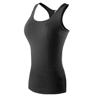 New Yoga Tops Women - Fitted- Solid color