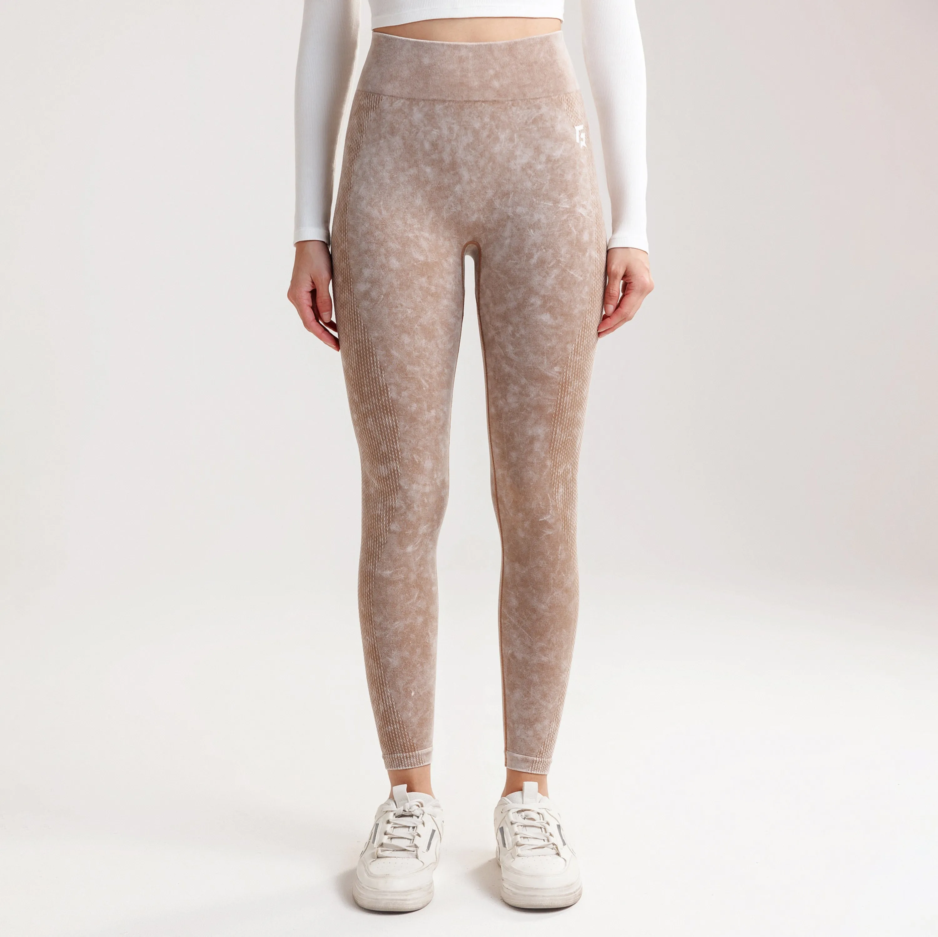 Optime Seamless Leggings (Khaki)