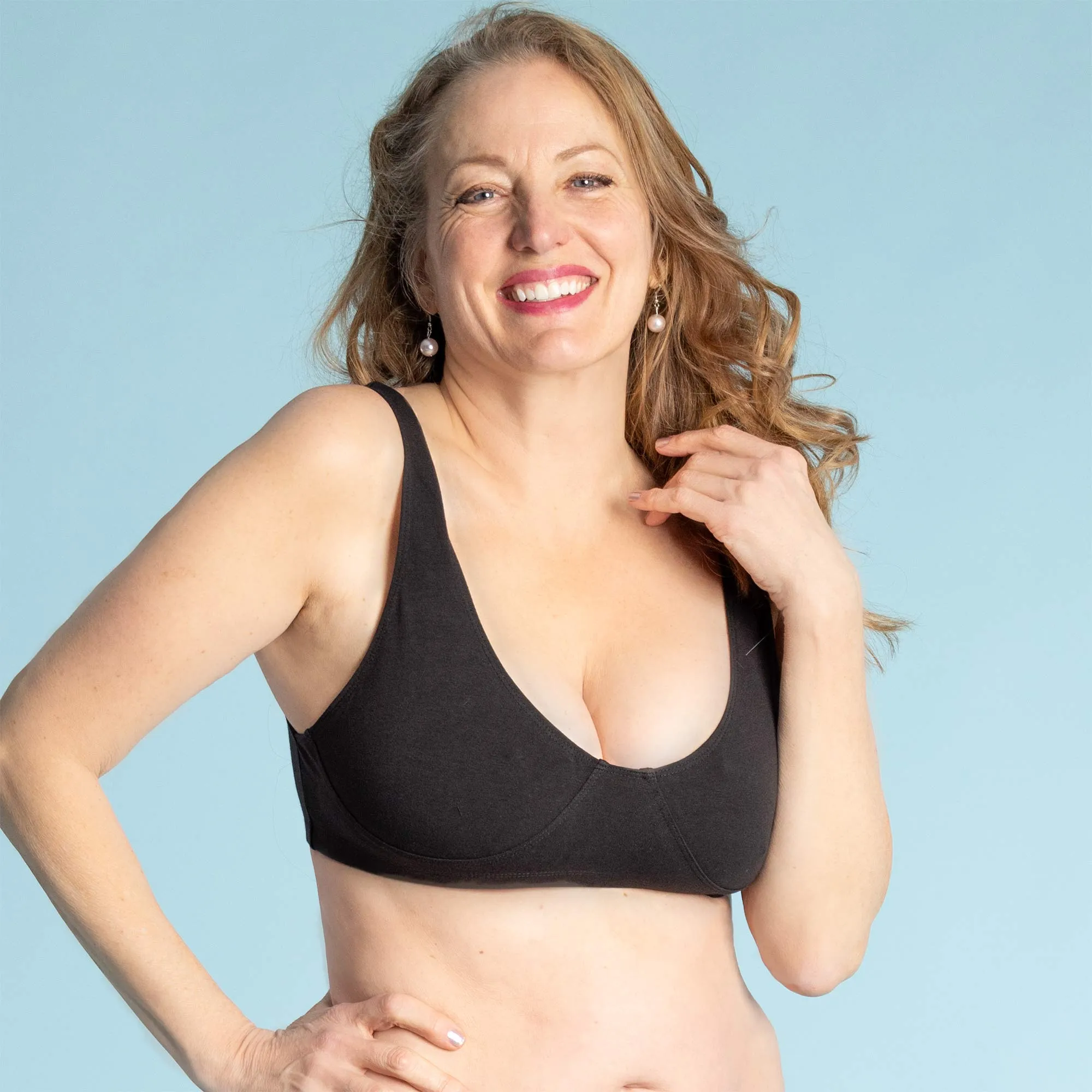 Organic Cotton Simple Bra (Grown & Made in USA) (Discontinued)
