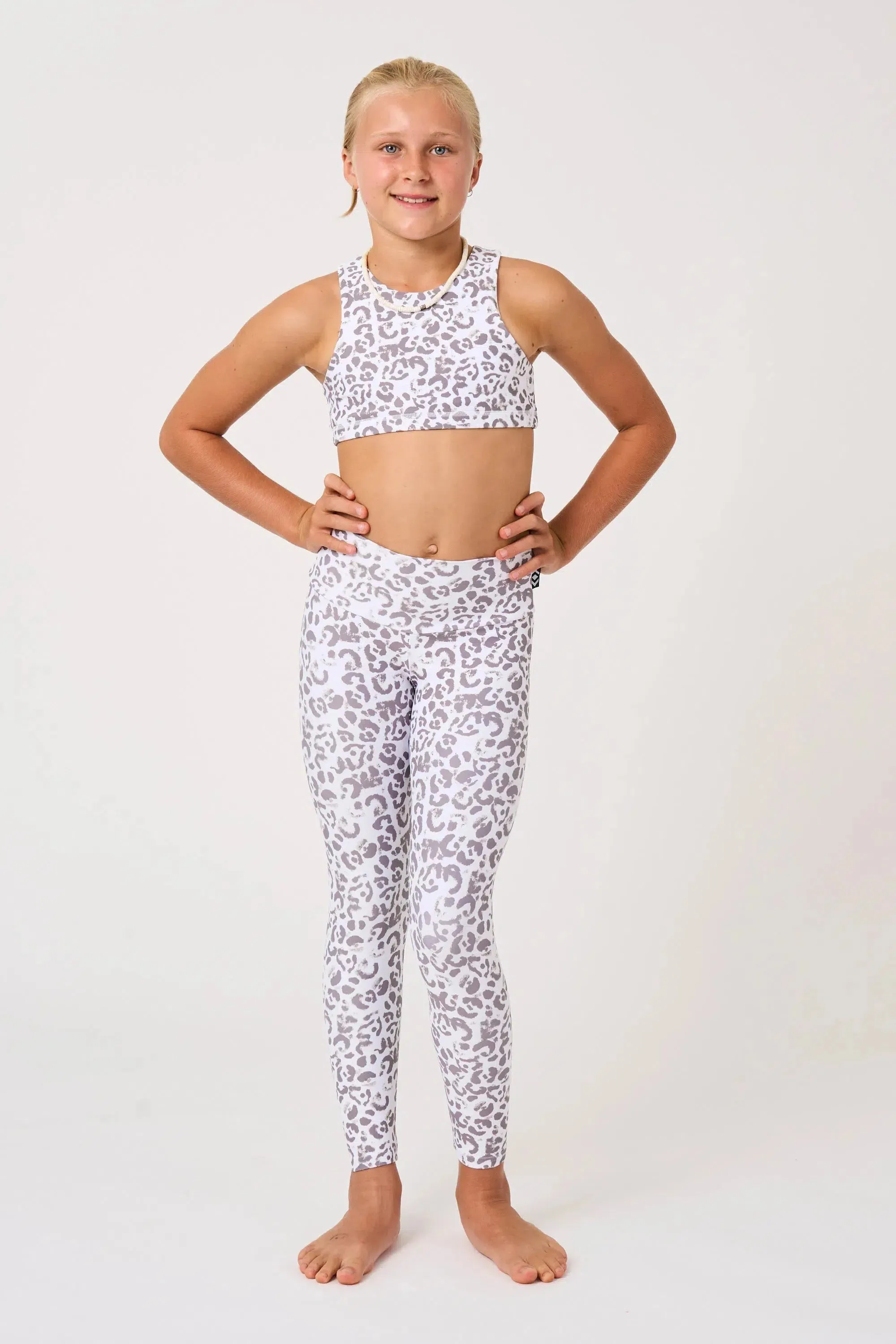Performance Kids Leggings - Snow Jag