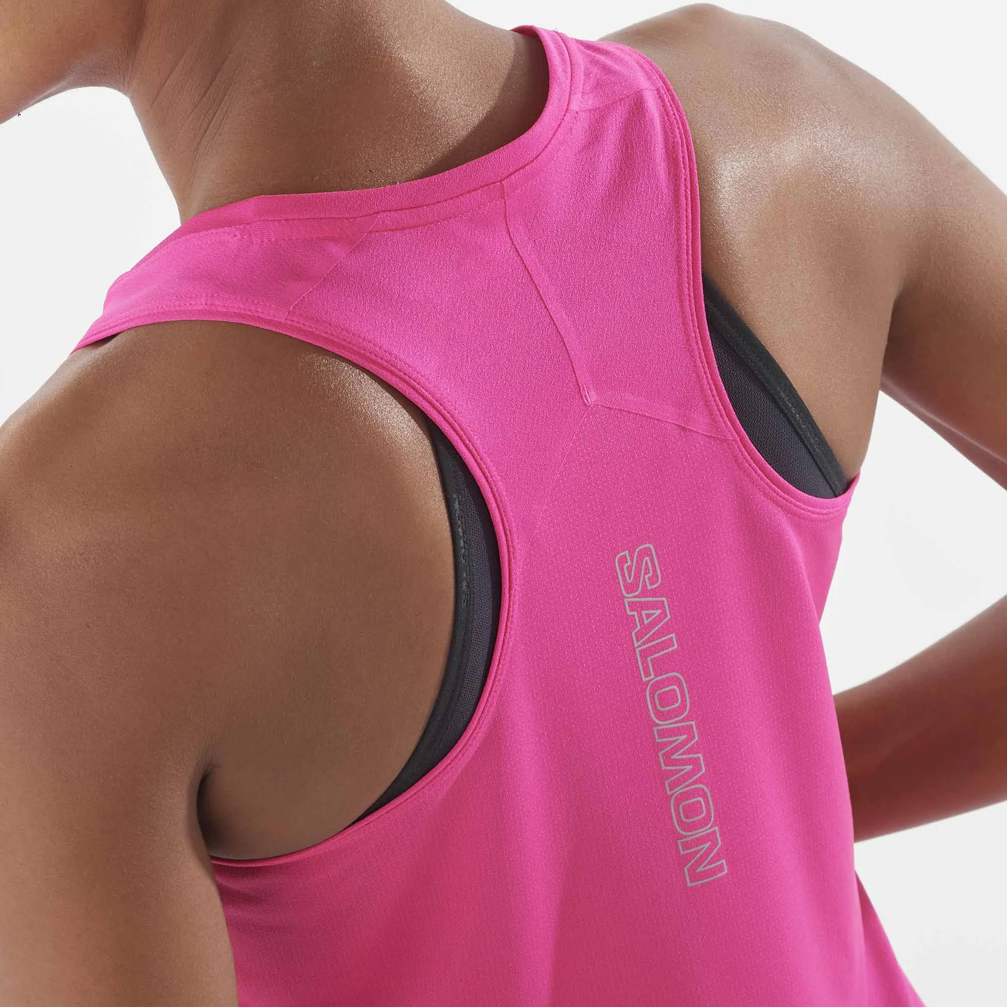 Salomon | Women's Sense Aero Singlet - Beetroot Purple