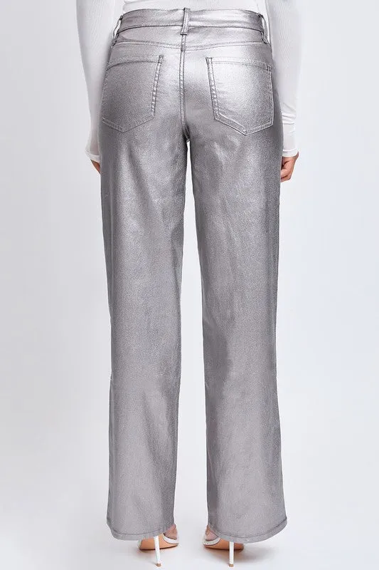 SLIVER AMAZINGNESS METALLIC PANTS