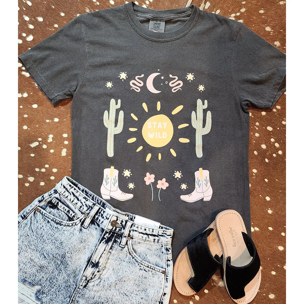 Stay Wild Western Tee