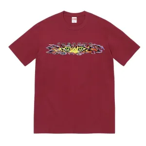 Supreme Eyes Tee Cardinal