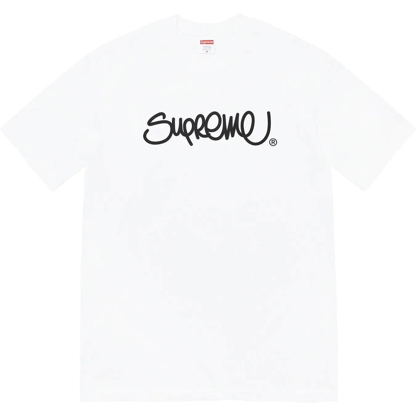 Supreme Handstyle Tee - White