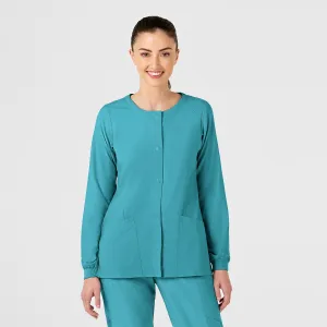 Wink W123 Crew Neck Warm-Up Scrub Jacket
