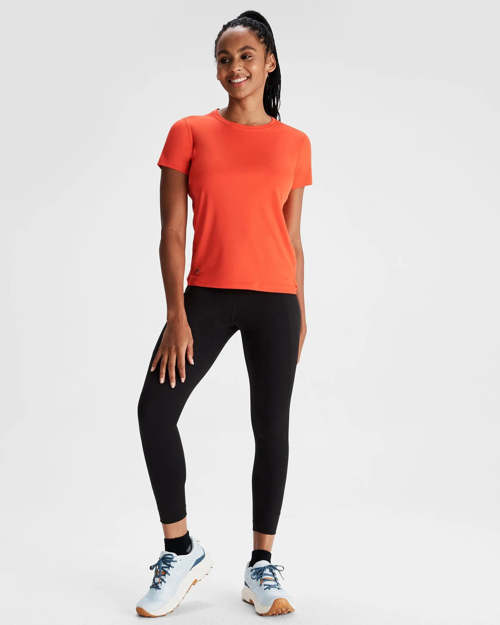 Women's Seeker 7/8 Leggings - Black Stingray